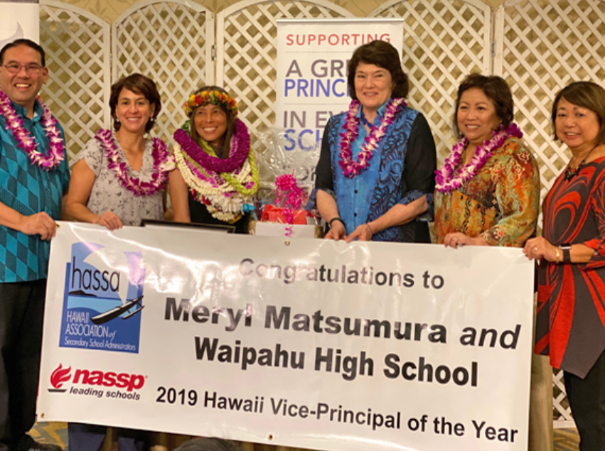Waipahu High School’s very own “Assistant Principal of the Year”