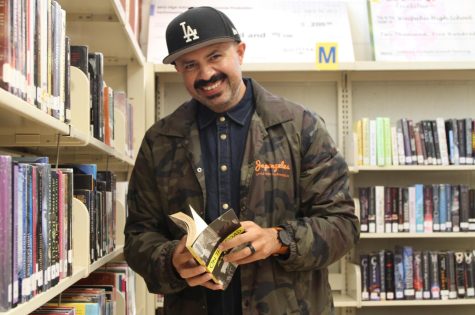 Library Assistant Victor Mercado (pictured) seeks students book and author requests for the upcoming mass book order.