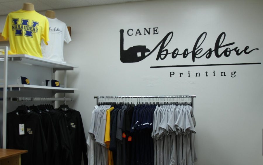 Students+screen+print+and+embroider+many+of+the+items+at+the+Cane+Bookstore.