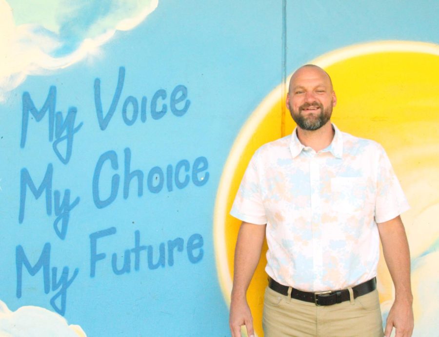 Sheets (above) became Waipahu High School's new principal in September.